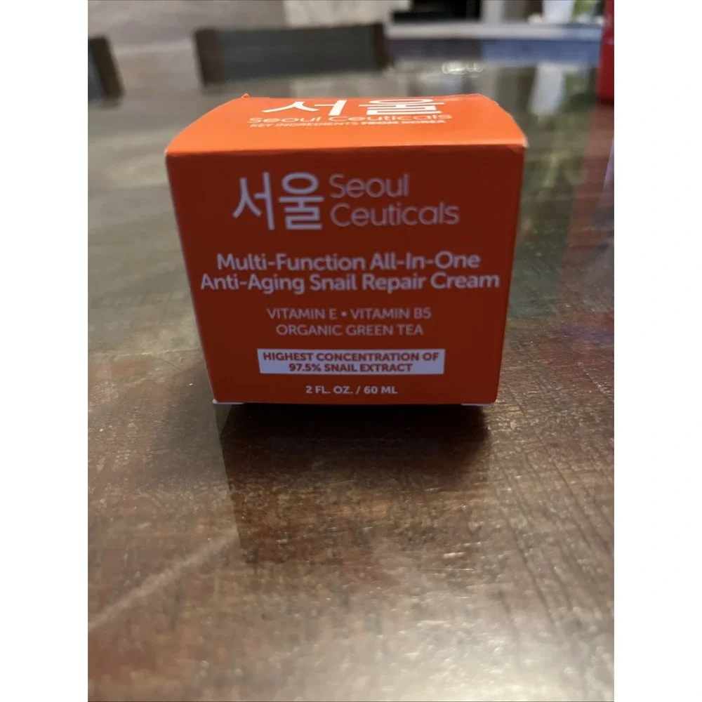 SeoulCeuticals  Multifunction Face Repair Cream 2 Fl. Oz. New , Snail Eye Cream
